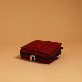 Handmade 4 pockets quilted jewellery bag 28 - handcrafted
