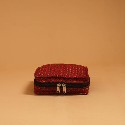 Handmade 4 pockets quilted jewellery bag 30 - handcrafted