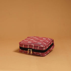 Handmade 4 pockets quilted jewellery bag 45 - handcrafted