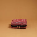 Handmade 4 pockets quilted jewellery bag 45 - handcrafted