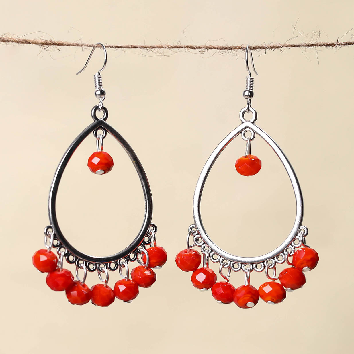 Buy Handmade Beaded Earrings Online in India