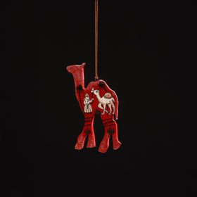 Handmade christmas ornament bird hanging 15 - handcrafted