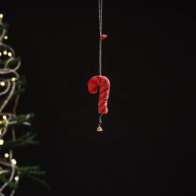 Handmade christmas ornament candy cane hanging 20