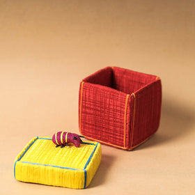 Red Handmade Coir Jewelry Box - Ant 