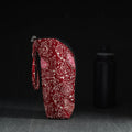  Red Handmade Cotton 1L Water Bottle Cover