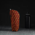 Red Handmade Cotton 1L Water Bottle Cover