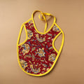 Buy Red Handmade Cotton Baby Bib