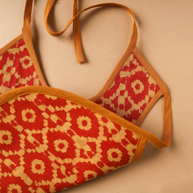 Buy Red Handmade Cotton Baby Bib