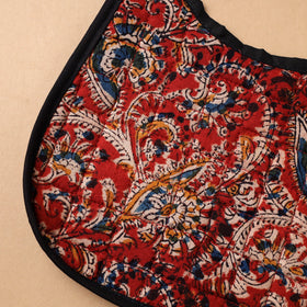 Red Handmade Cotton Baby Bib