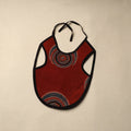 Red Handmade Cotton Baby Bib