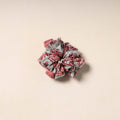 Red Handmade Cotton Elastic Rubber Band/Scrunchie
