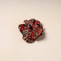 Red Handmade Cotton Elastic Rubber Band/Scrunchie