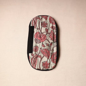 Red - handmade cotton fridge handle cover 04 - handcrafted