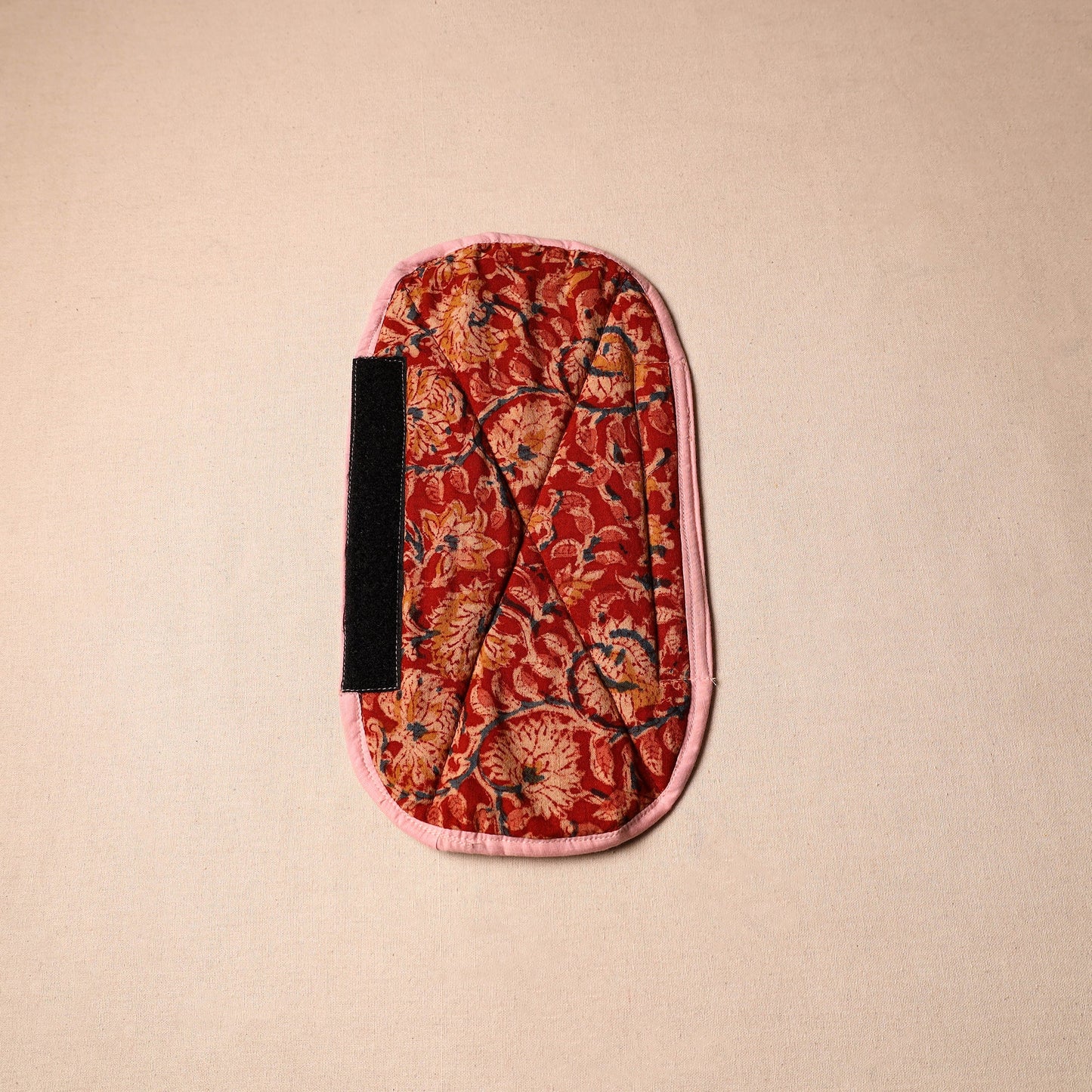 Buy Handmade Cotton Red Fridge Handle Cover