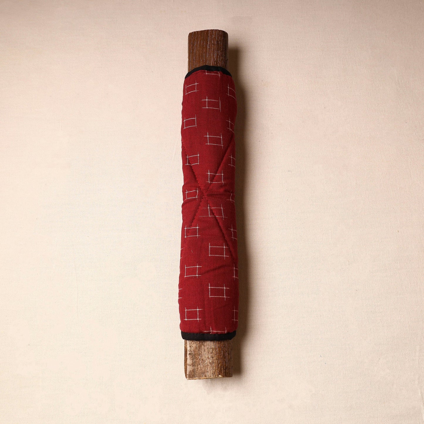 Buy Handmade Cotton Red Fridge Handle Cover