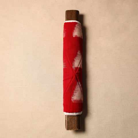 Buy Handmade Cotton Red Fridge Handle Cover 09