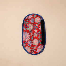 Buy Red Handmade Cotton Fridge Handle Cover