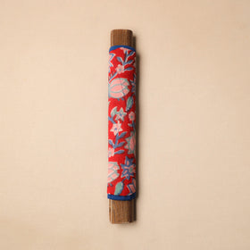 Buy Red Handmade Cotton Fridge Handle Cover