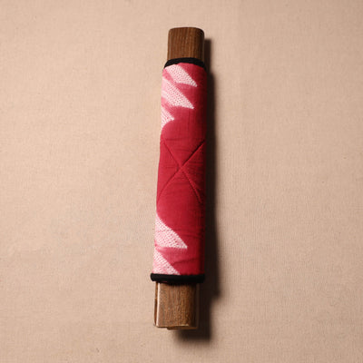 Buy Handmade Cotton Red Fridge Handle Cover 147