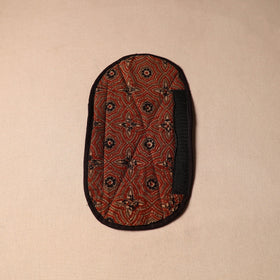 Red - handmade cotton fridge handle cover 37 - handcrafted