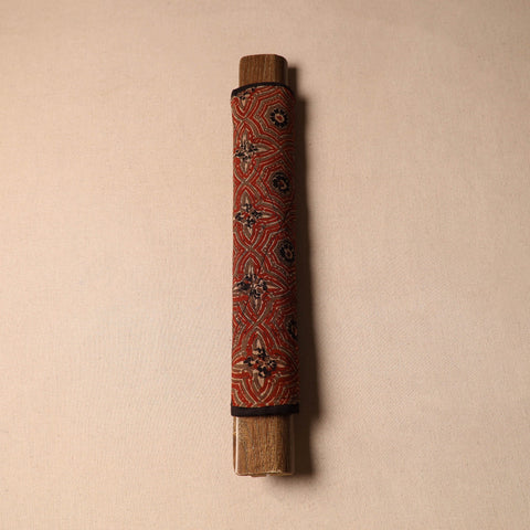 Red - handmade cotton fridge handle cover 37 - handcrafted