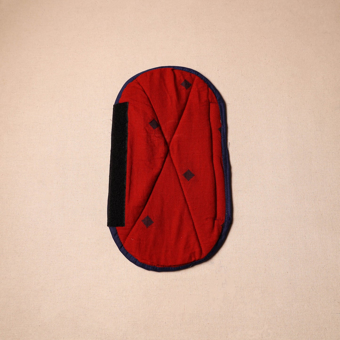 Buy Handmade Cotton Red Fridge Handle Cover