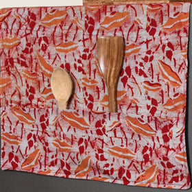 Buy Handmade Cotton Fridge Top Cover with Multiple Pockets 06 Online l iTokri.com