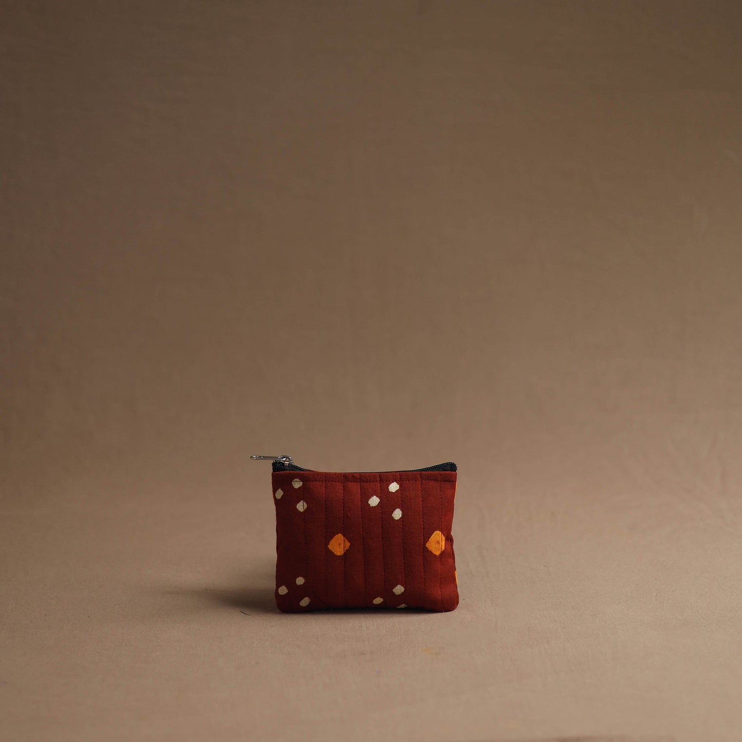 Red - handmade cotton multipurpose utility pouches (set