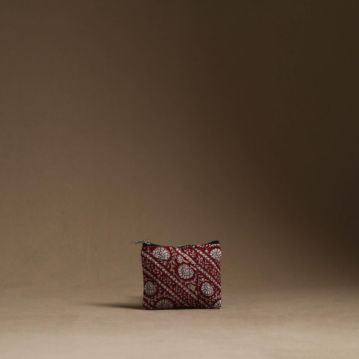 Red - handmade cotton multipurpose utility pouches (set