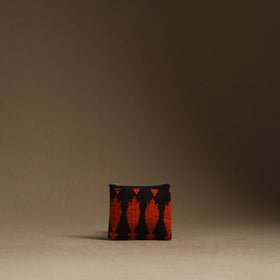 Red - handmade cotton multipurpose utility pouches (set