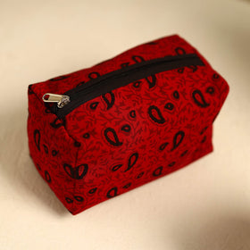  Handmade Cotton Toiletry Bags (Set of 3) 