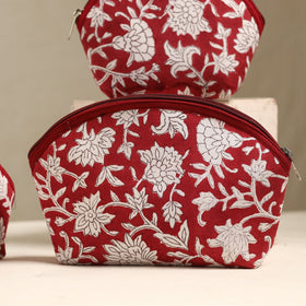  Handmade Cotton Toiletry Bags (Set of 3) 149 
