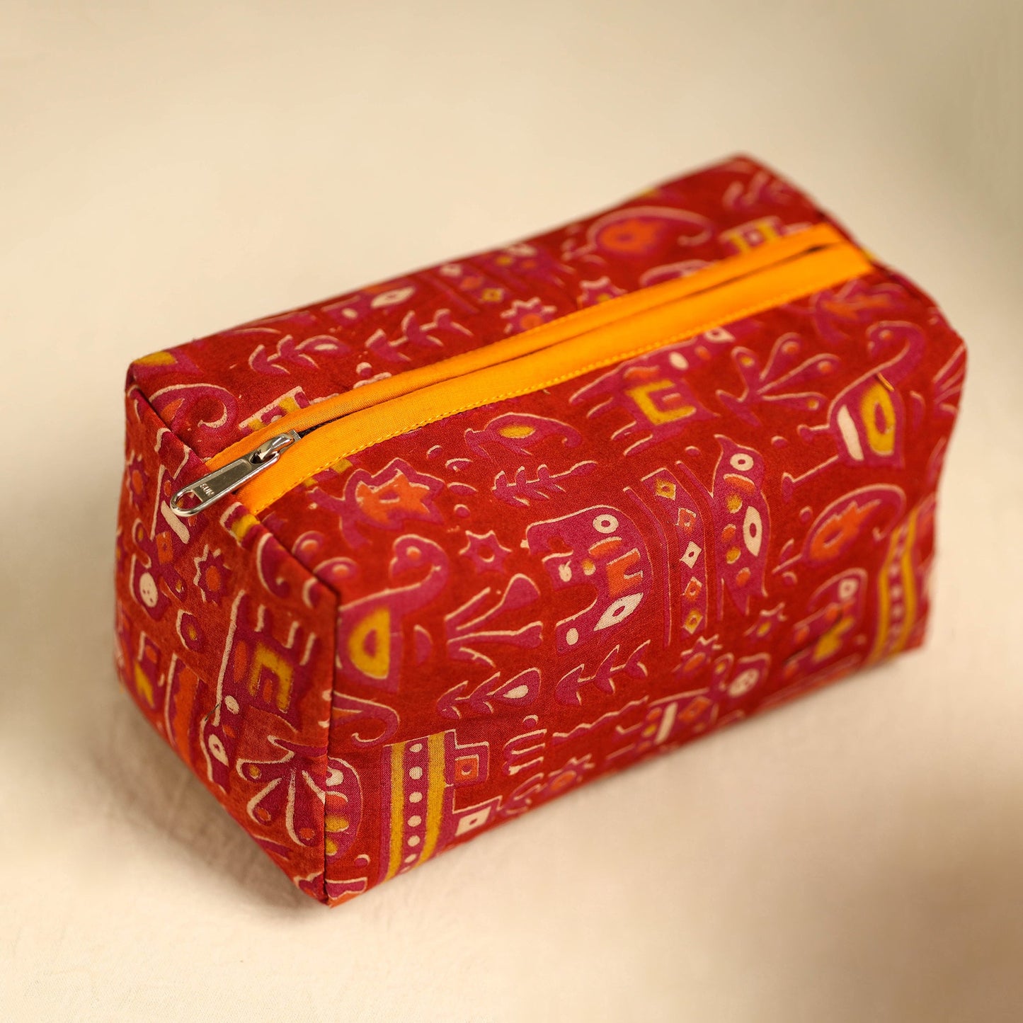  Handmade Cotton Toiletry Bags (Set of 3) 