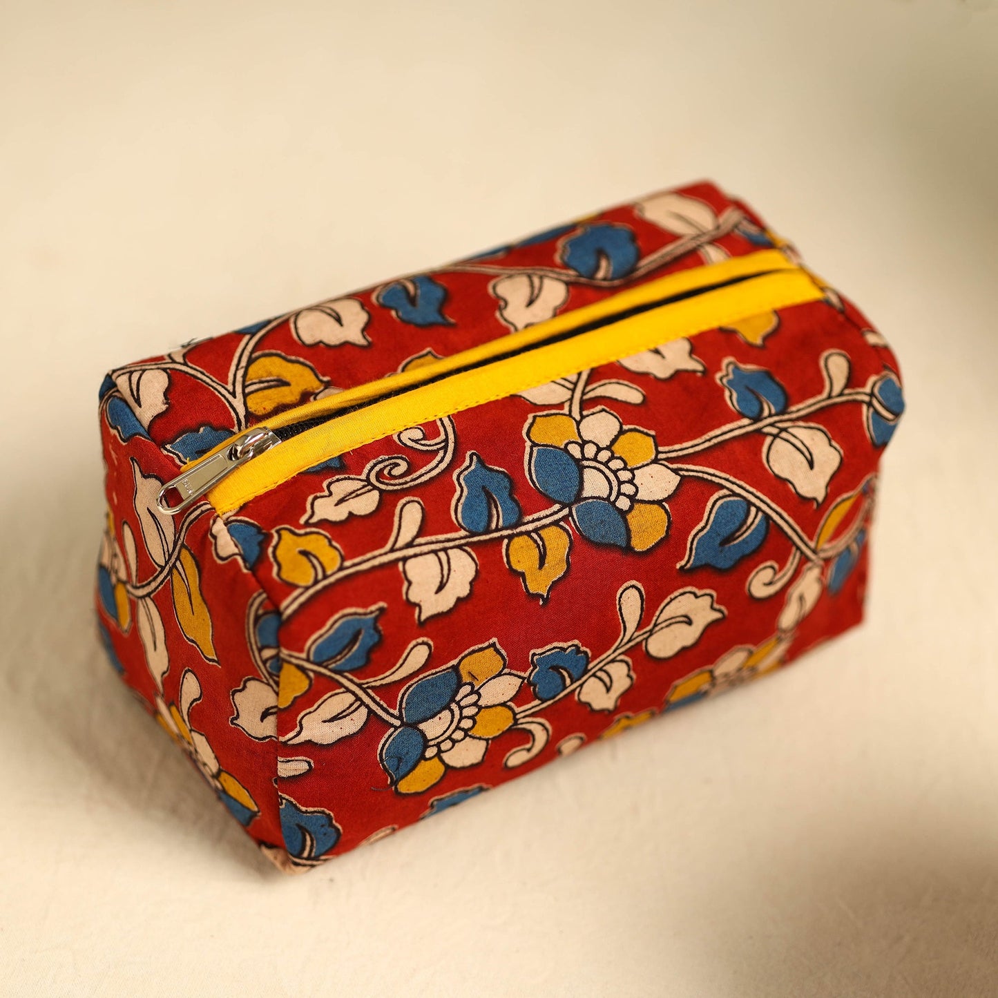  Handmade Cotton Toiletry Bags (Set of 3) 