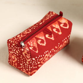  Handmade Cotton Toiletry Bags (Set of 3) 60 