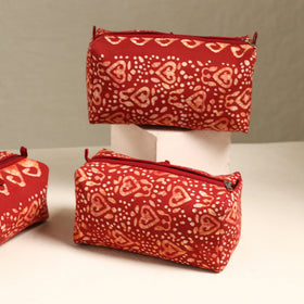  Handmade Cotton Toiletry Bags (Set of 3) 60 