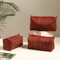  Handmade Cotton Toiletry Bags (Set of 3) 83 