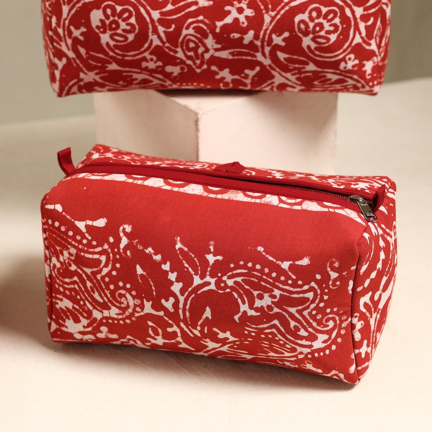  Handmade Cotton Toiletry Bags (Set of 3) 96 