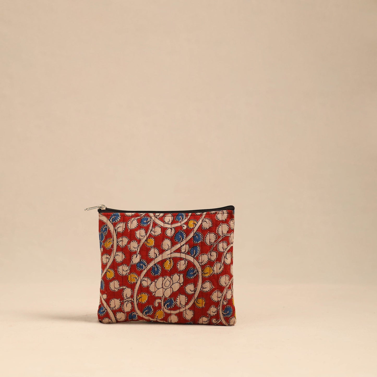 Red - handmade cotton utility pouches (set of 3) 06