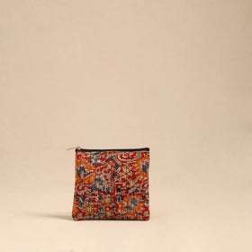 Buy Red Handmade Cotton Utility Pouches (Set of 3)