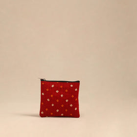Red - handmade cotton utility pouches (set of 3) 30