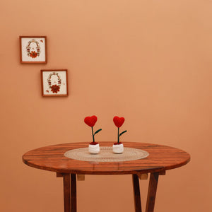 Handmade crochet flower pots (set of 2) 20 - handcrafted