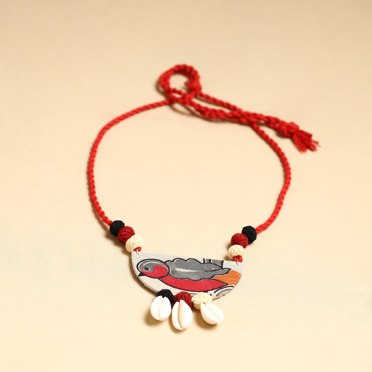  Handmade Fabart Shell Necklace Set