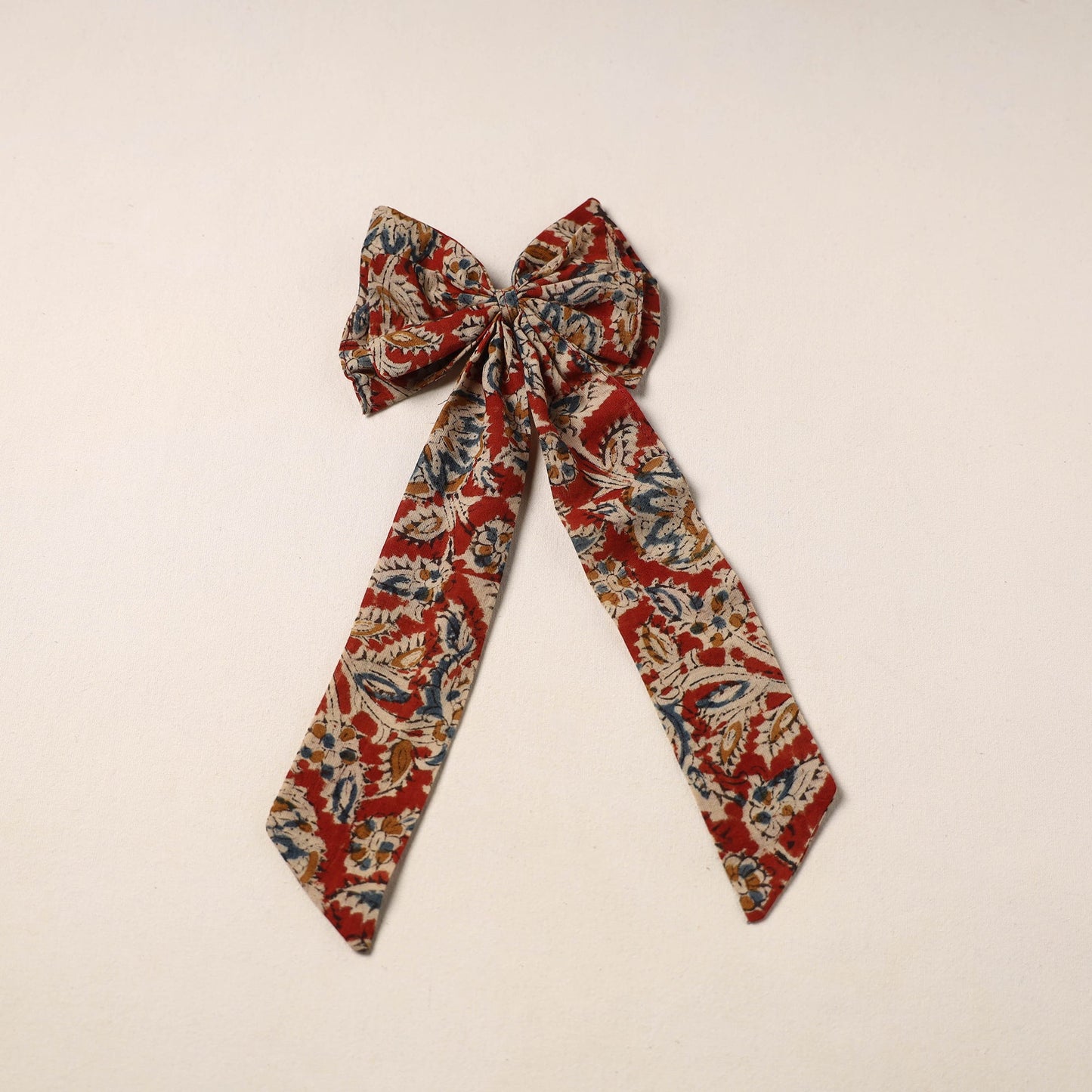 Handmade Fabric Bow Hair Clip