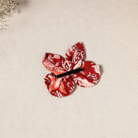 Handmade Fabric Butterfly Hair Clip 