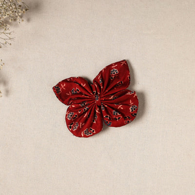  Handmade Fabric Butterfly Hair Clip 