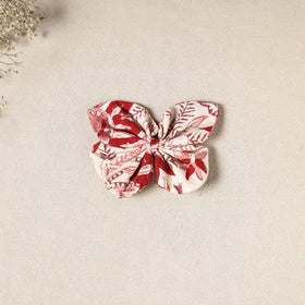  Handmade Fabric Butterfly Hair Clip 