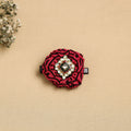  Handmade Fabric Flower Hair Clip Online in India