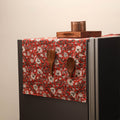 Handmade fridge top cover with multiple pockets 01