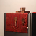 Handmade fridge top cover with multiple pockets 09